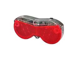 OXC Bright Spot Luce Posteriore LED Batterie 50mm - Rosso