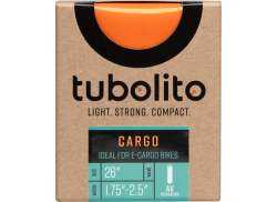 Tubolito Cargo/e-Cargo Camera D&acute;Aria 26 x 1.75 - 2.5 Vs - Arancione.