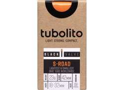Tubolito S-Tubo Road Camera D&acute;Aria 18/28-622 Vp 42mm - Arancia