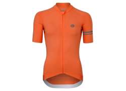 Agu Solid Jersey Da Ciclismo Manica Corta Performance Donne Orange