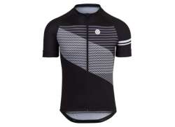 Agu Striped Jersey Da Ciclismo Manica Corta Essential Uomini Nero