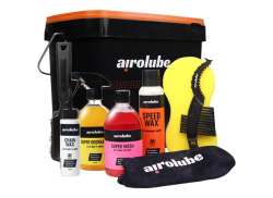 Airolube Bike Essentials Cera Set Per Pulizia 6L - 9-Componenti