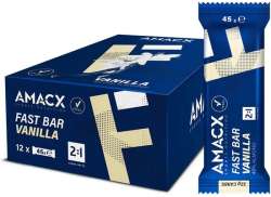 Amacx Fast Energy Barra 45g - Vaniglia (12)