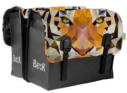 Beck Classic Doppio Borsa Laterale 46L Tigre - Nero/Multi-Colore