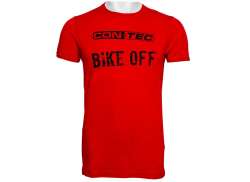 Contec Bike Off T-Shirt Manica Corta Rosso/Nero