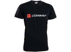Conway Logoline T-Shirt Manica Corta Nero - 2XL