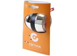 Cortina Amsterdam Faro Batterie - Cromo/Nero