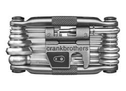 Crankbrothers Multifunzione Hi-Ten Acciaio 19 Componenti - Argento