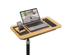 Elite Laptop Supporto 70 x 40cm Per. Rullo Da Ciclismo - Legno