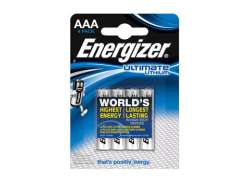 Energizer Ultimate Batterie FR03 AAA Lithium - Blue (4)
