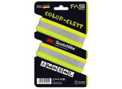 Fasi Colore Clett Collarino Pantalone Velcro - Giallo (2)