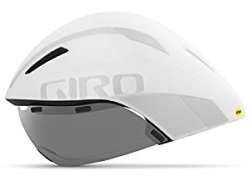 Giro Aerohead Bici Da Corsa Casco MIPS Bianco/Argento
