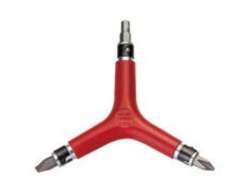 Ice Toolz Y-Chiave 6 in 1 - Rosso/Argento