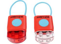 IKZI Set Illuminazione Mini Stripties incl. Batterie - Rosso