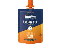 Maxim Energy Gel Con Cafe&iuml;ne 100g - Arancia (24)