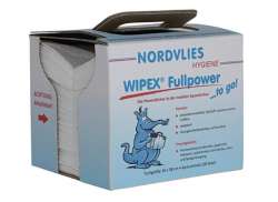 Nordvlies Wipex Fullpower Panni Per Pulizia Dispenser - Bianco (100)