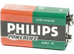 Philips Batteria 6F22 Powerlife 9 Volt