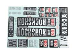 Rockshox Adesivo Set Per. &Oslash;30/32mm Forcella - Bianco