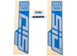 Rockshox Signatur Series Set Adesivi SID SL Ultimate - Argento