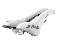 Selle SMP Well Sella Bici 280 x 144mm Binari Inox - Bianco