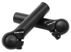 Trivio Bar Ends Basic 95mm - Nero