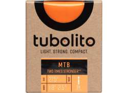 Tubolito Tubo MTB Camera D&acute;Aria 27.5x1.80-2.50&quot; Vp 42 - Arancia