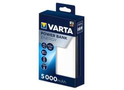 Varta Energy Powerbank 5000mAh USB/USB-C - Bianco