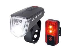 VDO Eco Light M90 FL Set Luce LED USB - Nero
