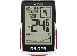 VDO R5 GPS Ciclocomputer Set Senza Fili - Bianco