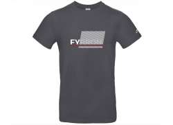 Victoria Fybron T-Shirt Manica Corta Uomini Scuro Grigio - S