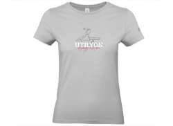 Victoria Utilyon T-Shirt Manica Corta Donne Chiaro Grigio - L
