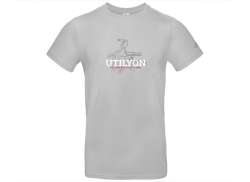Victoria Utilyon T-Shirt Manica Corta Uomini Chiaro Grigio - L