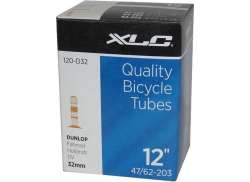XLC Bicicletta Camera D&acute;Aria 12 x 1/2 x 2 1/4 Dunlop Valvola 32mm