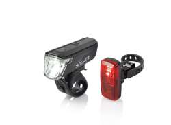 XLC Comp Capella Set Illuminazione LED Batterie - Nero