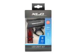 XLC Proxima Pro Plus S25+ Set Luce LED Batteria USB - Nero
