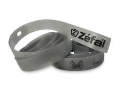 Zefal Nastro Cerchio Soft PVC  28 Inch 16mm 2 Pezzi - Grigio